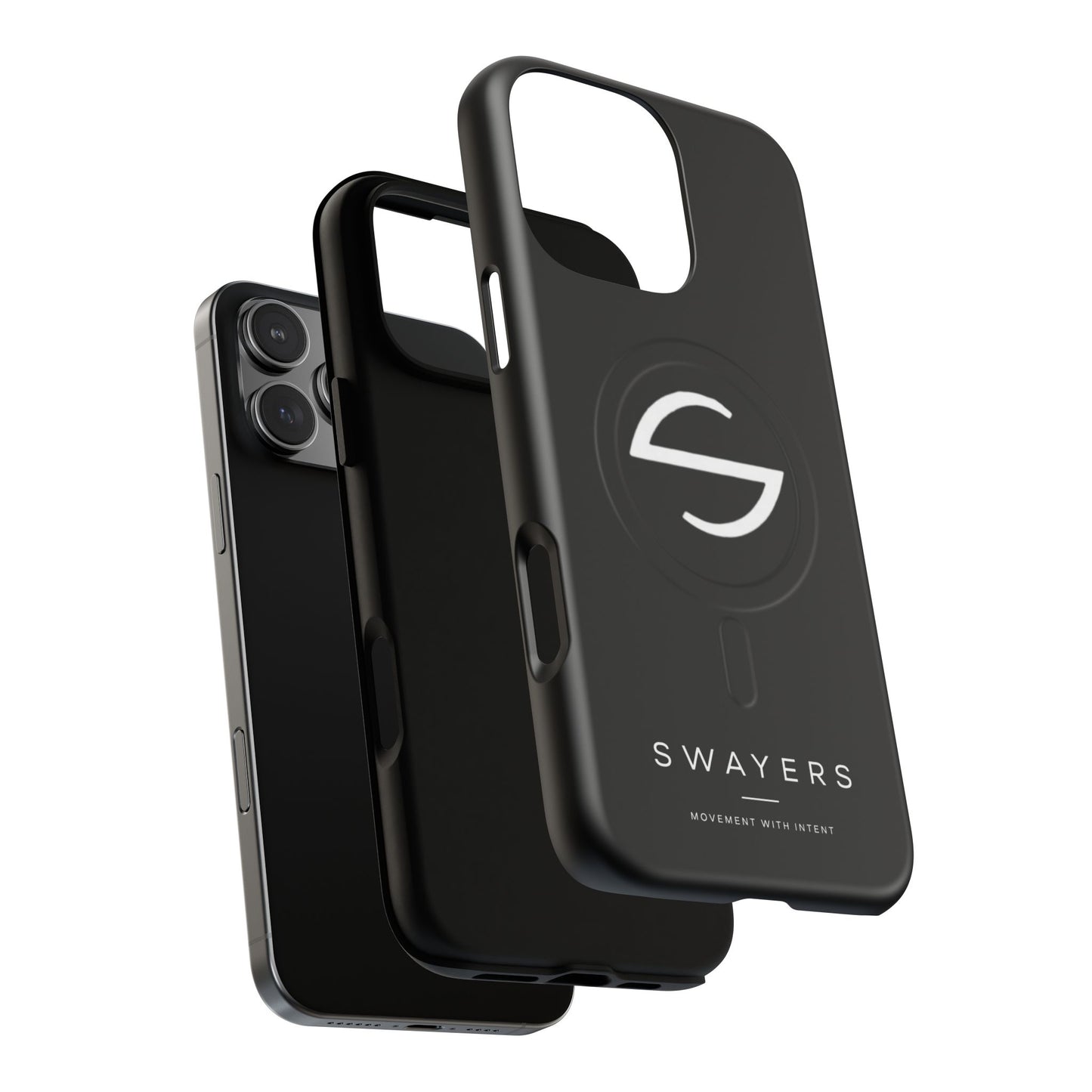 Schwarzes Case mit Magnetring