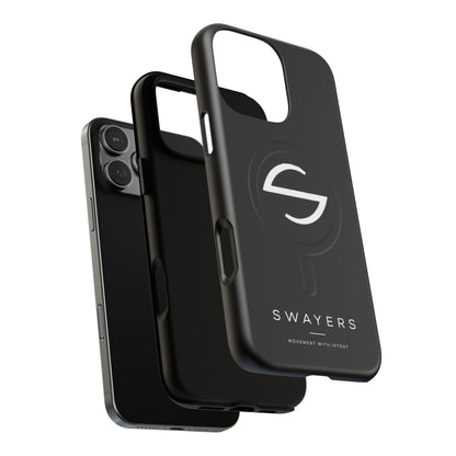 Schwarzes Case mit Magnetring