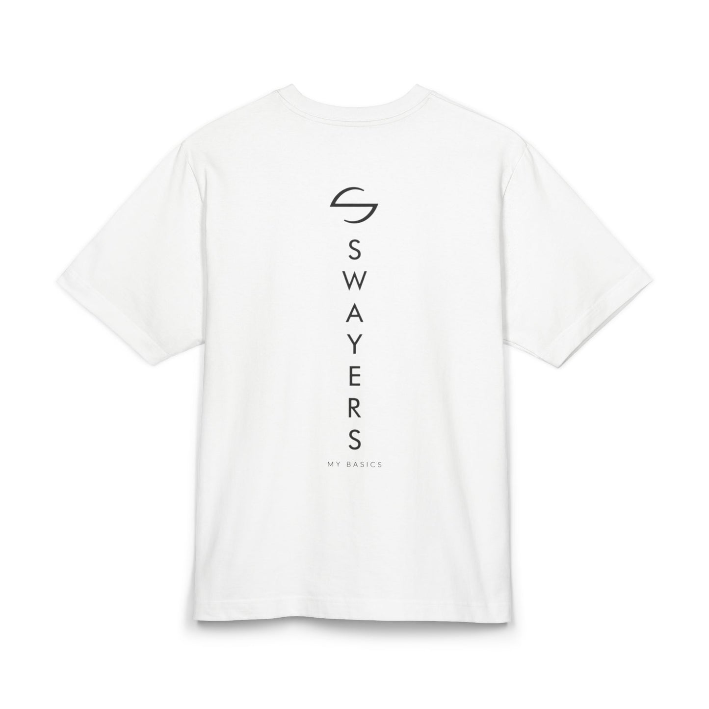 T-shirt mit Vertikalem Backprint