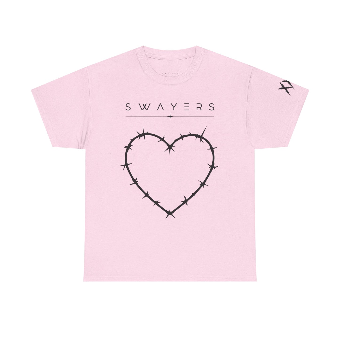 T-shirt mit Stacheldrahtherz