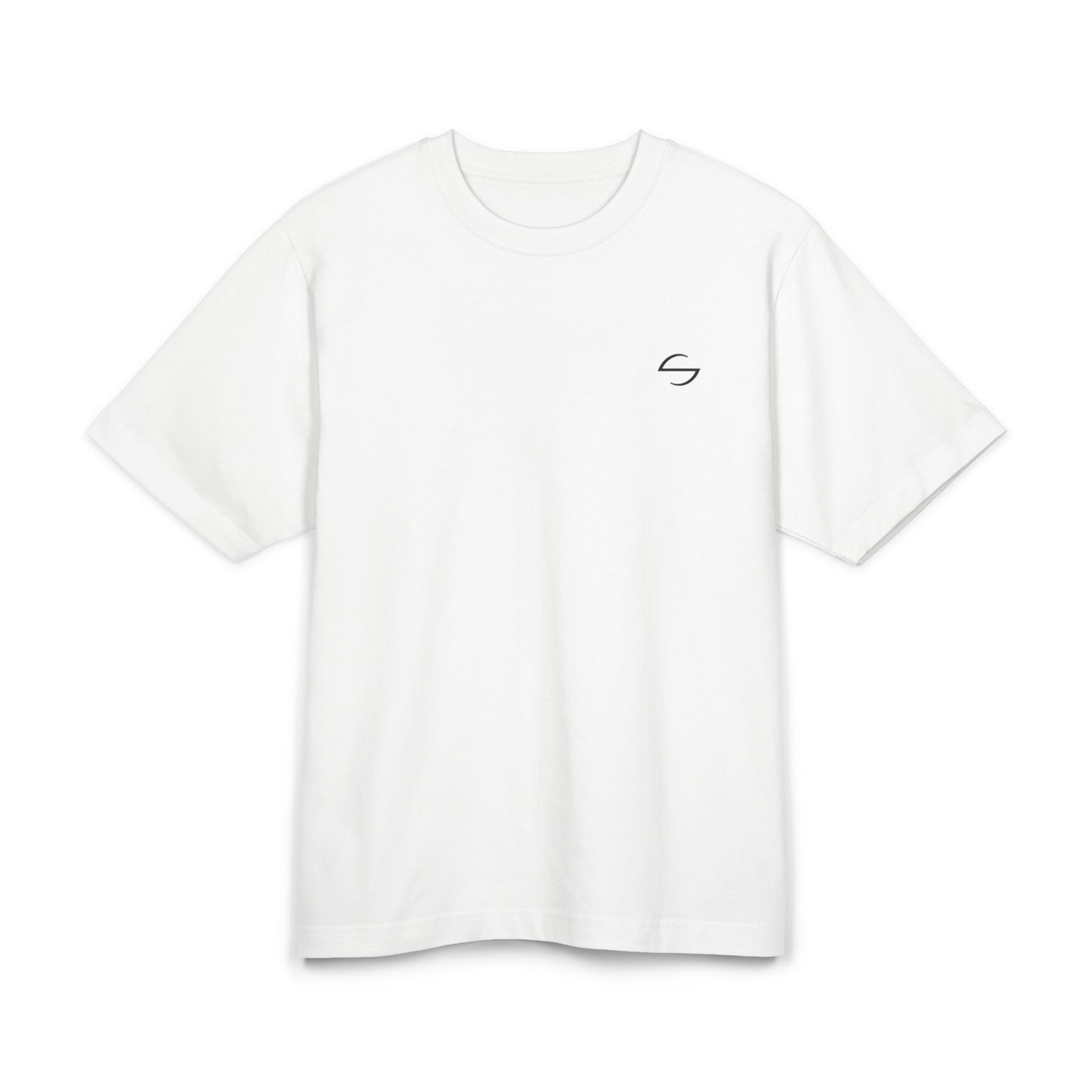 T-shirt mit Vertikalem Backprint
