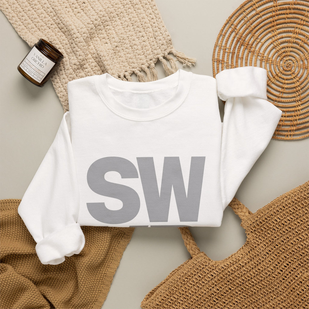 „SW/YR“ Statement Sweatshirt