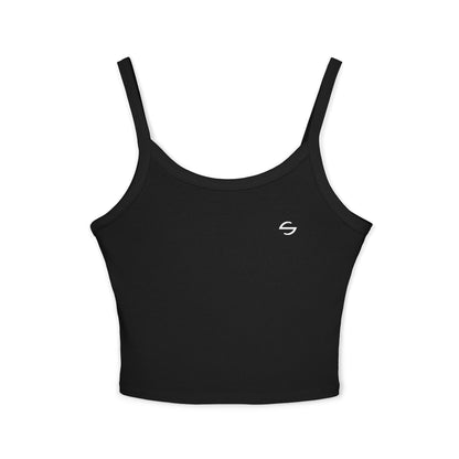 Top mit Vertikalem Backprint