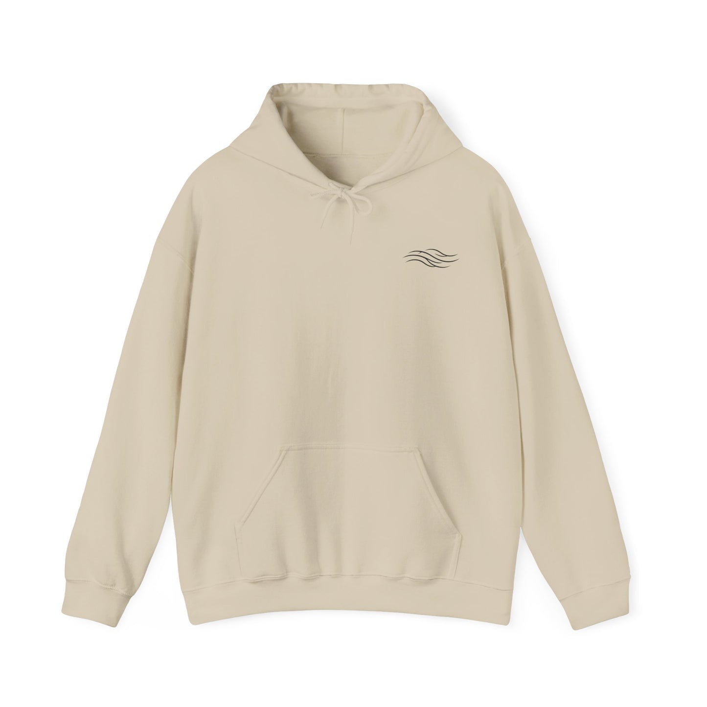 Hoodie mit Backprint