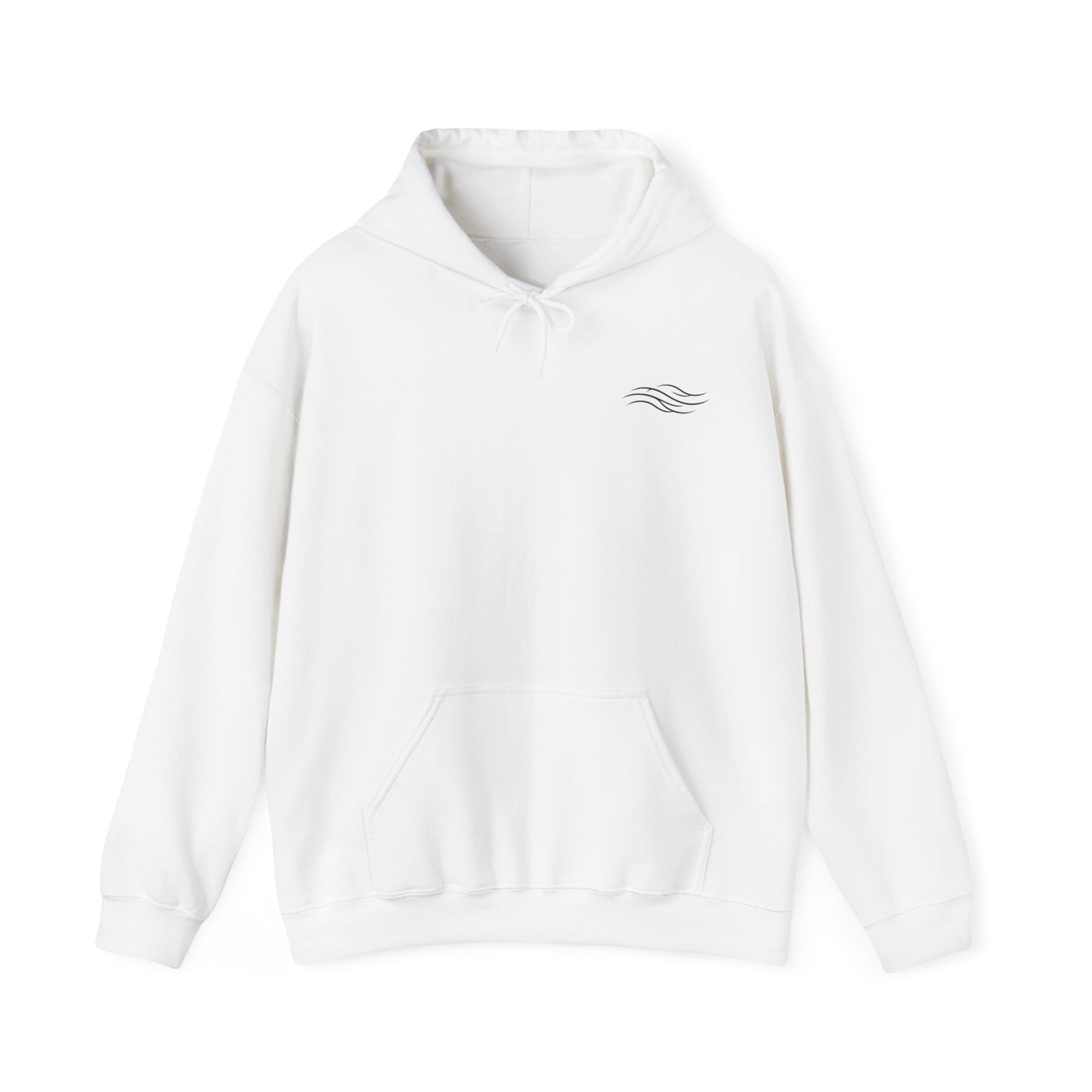 Hoodie mit Backprint
