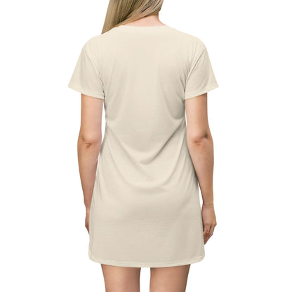T-Shirt-Kleid Rose Cream