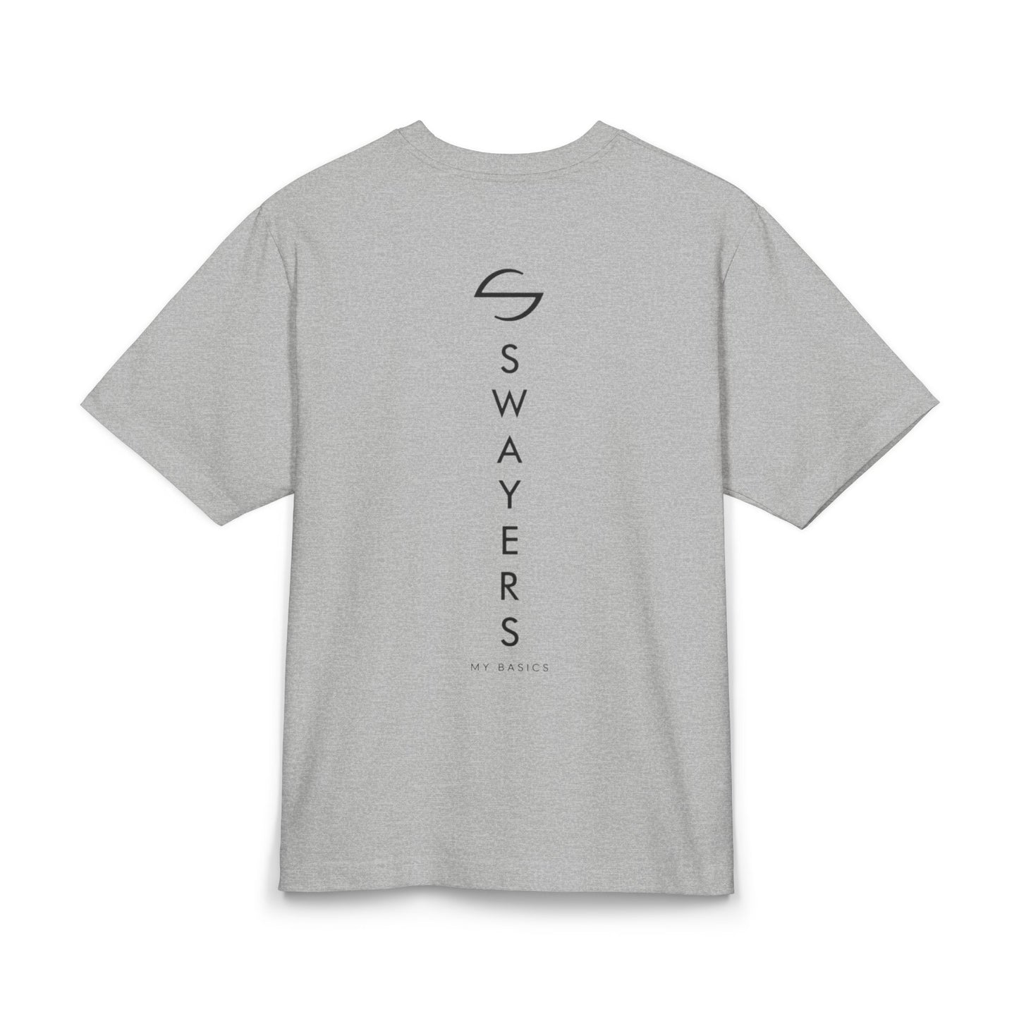 T-shirt mit Vertikalem Backprint