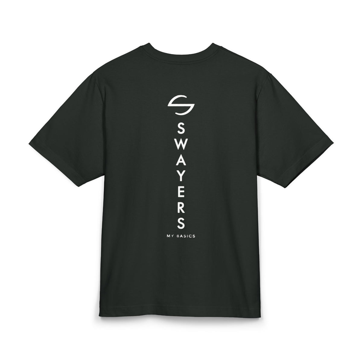 T-shirt mit Vertikalem Backprint