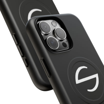 Schwarzes Case mit Magnetring