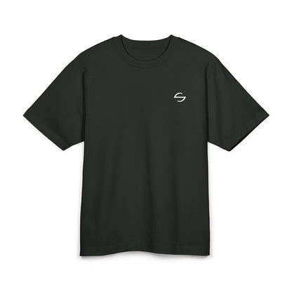 T-shirt mit Vertikalem Backprint