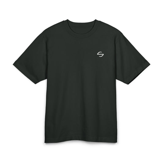 T-shirt mit Vertikalem Backprint